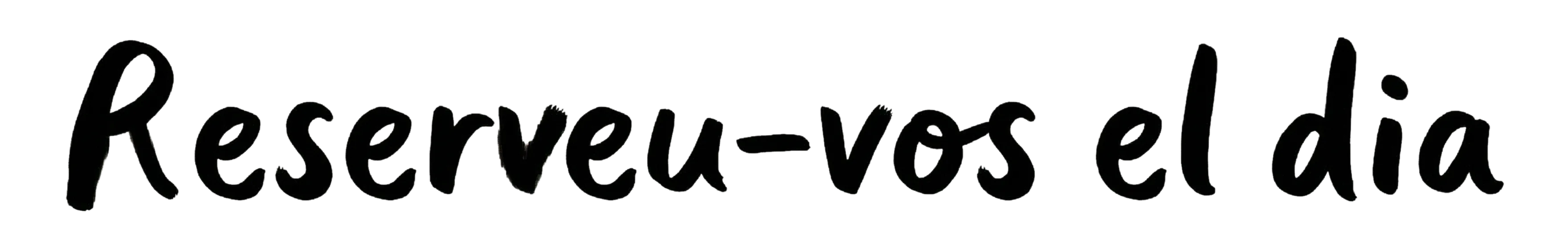 Reserveu-vos el dia