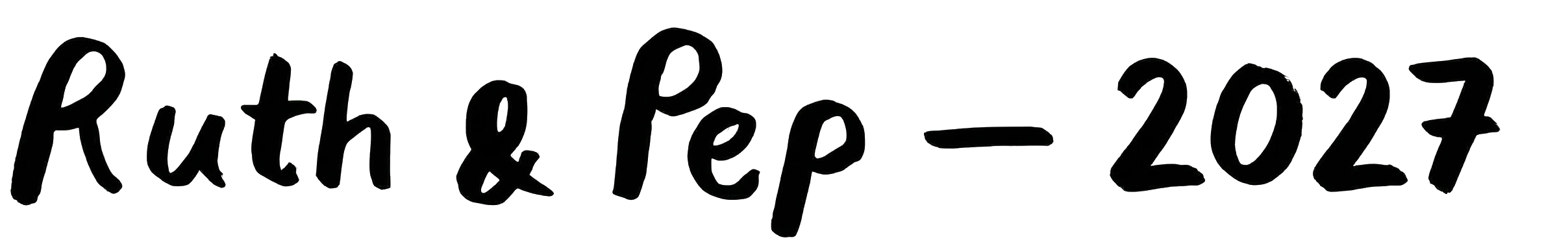 Ruth & Pep — 2027